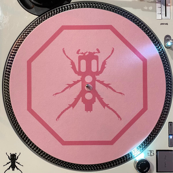 🔥 SUPERSEAL SLIP MATS!!!🔥 Beedle Bubble Gum Pink 12" PAIR 💥 SLIPPERS 2 DJ QBert