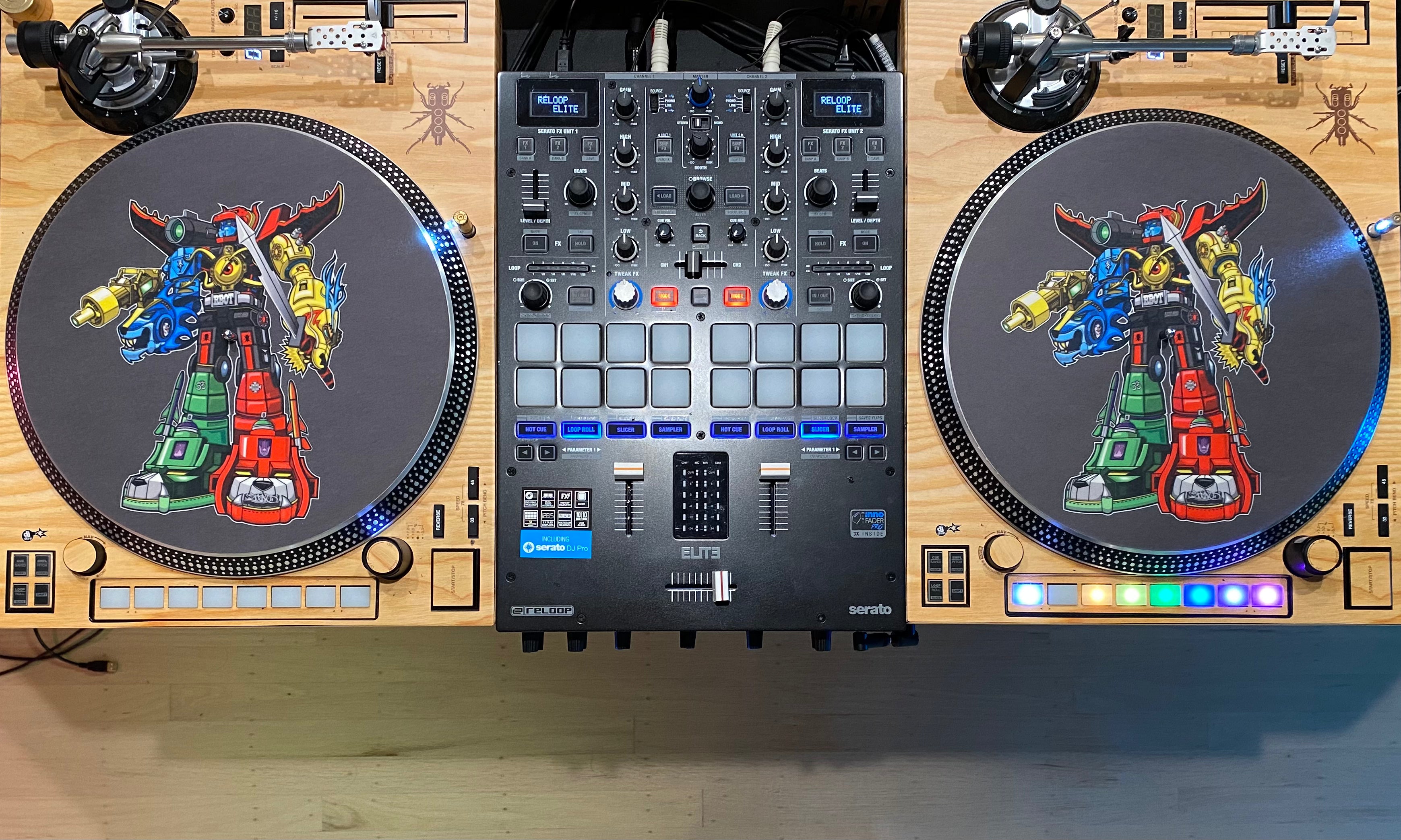 🔥 SUPERSEAL SLIP MATS!!!🔥Giant Robo Vinyl Voltron!💥 12