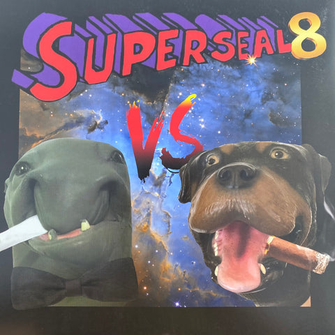 SOLD OUT HERE! BUT YOU CAN STILL BUY IT ON MILEHIGHDJSUPPLY.COM!  Superseal 8 .2 💿(W Traktor)! Super Seal Vs Super Eel! 12” Vinyl!!