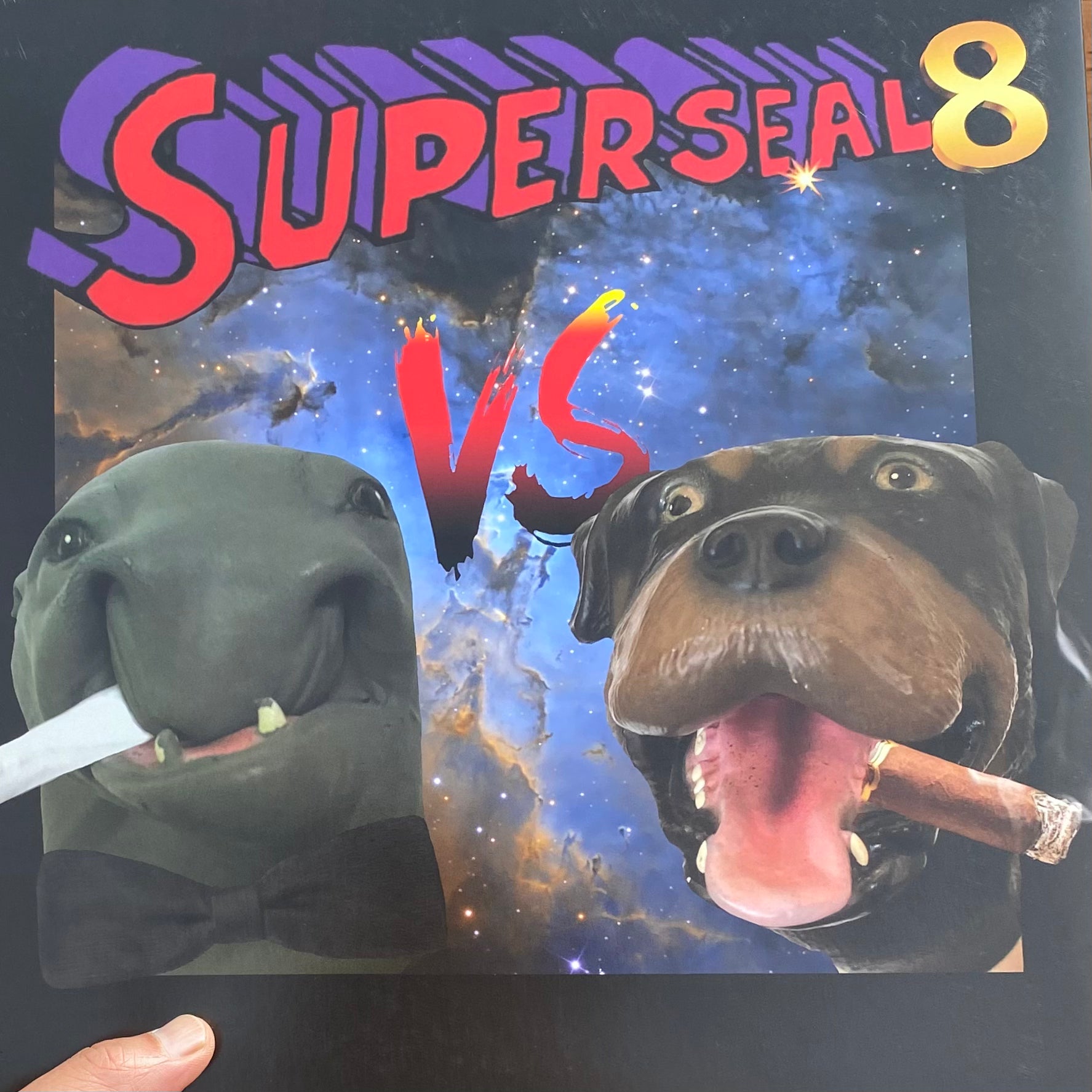 Superseal 8.4 🐶 Spaghetti Seal Vs Triumph the Turntablist 12” Vinyl!! Super Seal 8