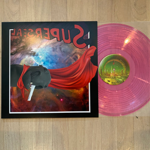 SOLD OUT HERE! BUT YOU CAN STILL BUY IT ON MILEHIGHDJSUPPLY.COM! ThudRumble X Mile High DJ - Wood Series: CHERRY 12" Traktor Control Vinyl (One Pair)