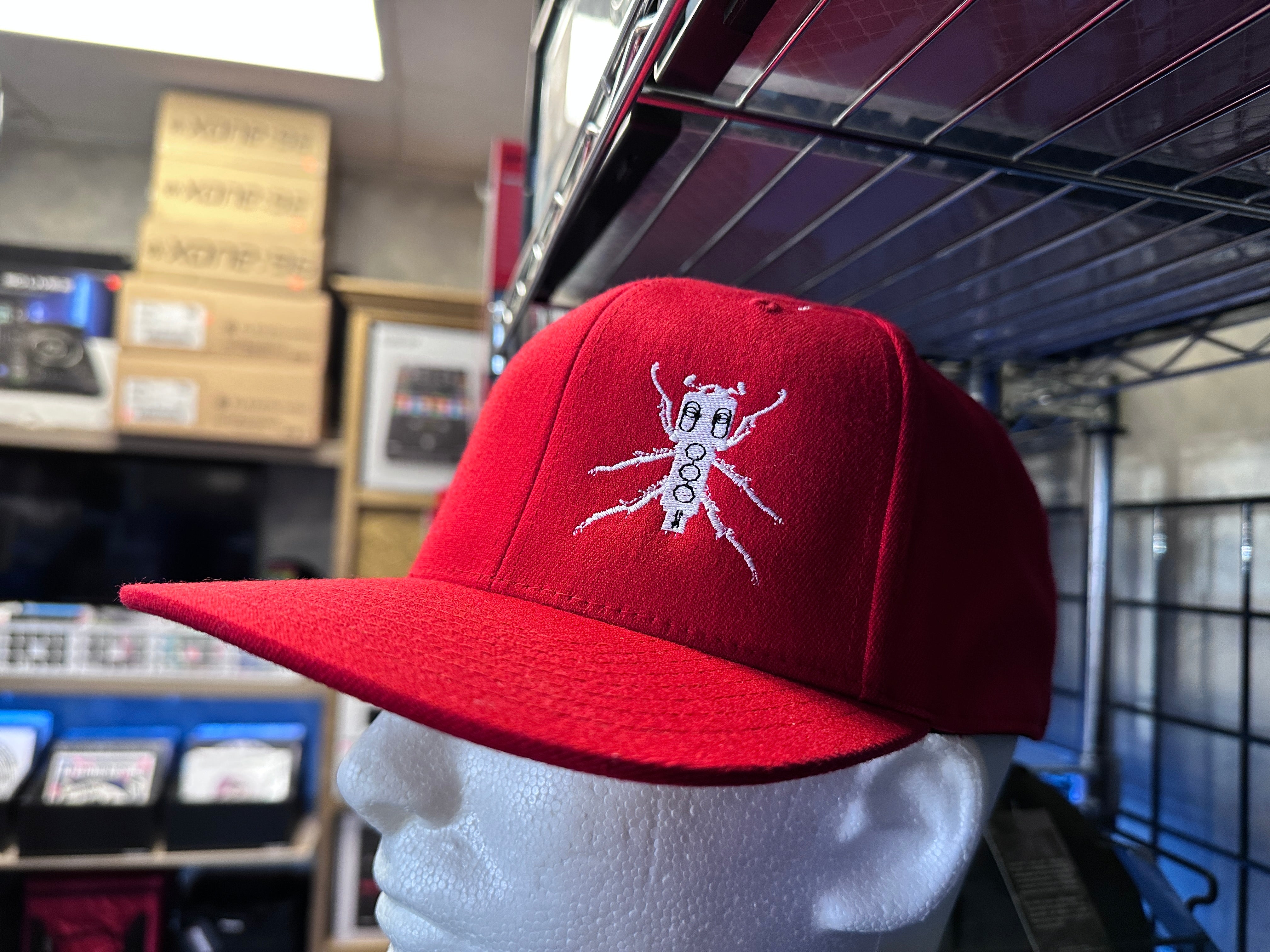 Sold Out Here But You Can Still Find Them at MileHighDJSupply.com Red Beedle Snap-Back