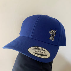 Skratchy Seal & Giant Robo Snap-Back Curved Billed Hat baseball cap Ltd ed!