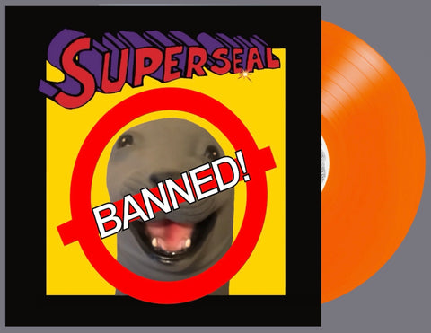 New Pre-Order! 🚫 BANNED SUPERSEAL 12” Neon Hi-Lighter Orange colored wax!!! !!! 🚨Japan Import!!!