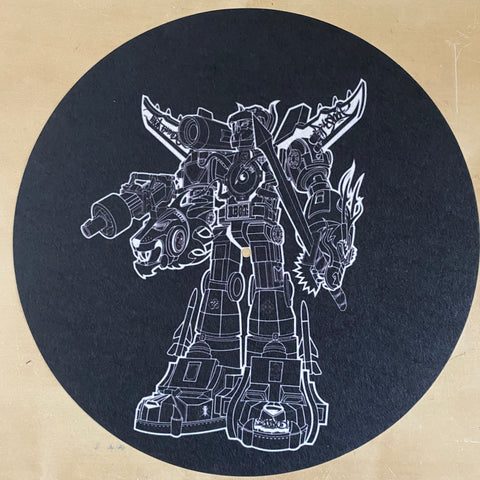 🔥 SUPERSEAL SLIP MATS!!!🔥 Vinyl Voltron White/Black💥12