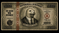 🦭💰 SUPERSEAL SURPRISE 12"💰🦭PRE ORDERS OPEN NOW! 💵