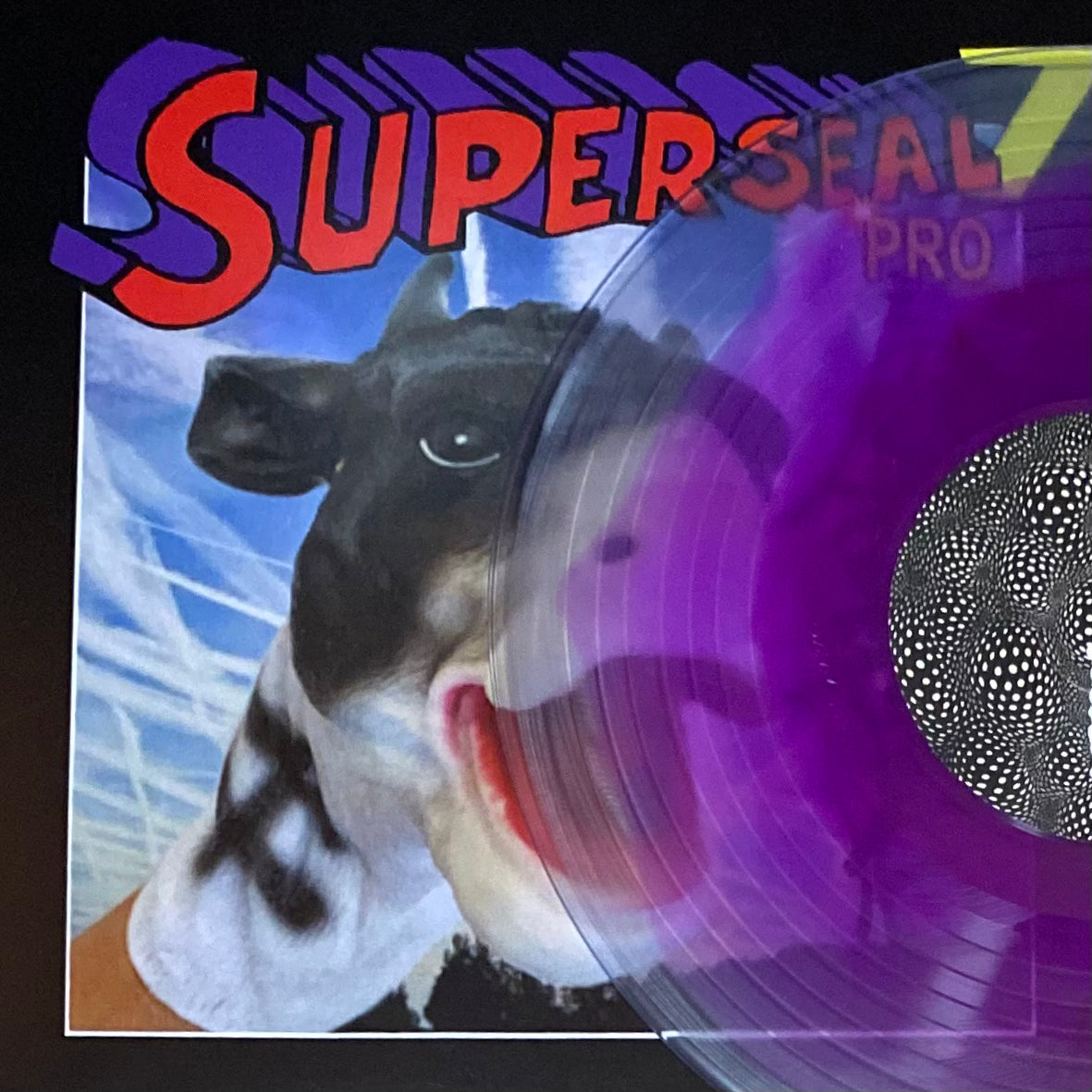 🔥 SuperSeal Giant Robo VII pro ☄️Right Arm 10” Purple Haze Vinyl! 🌋