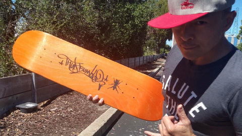 SKATEBOARD THUDRUMBLE BEEDLE BOARD DECK
