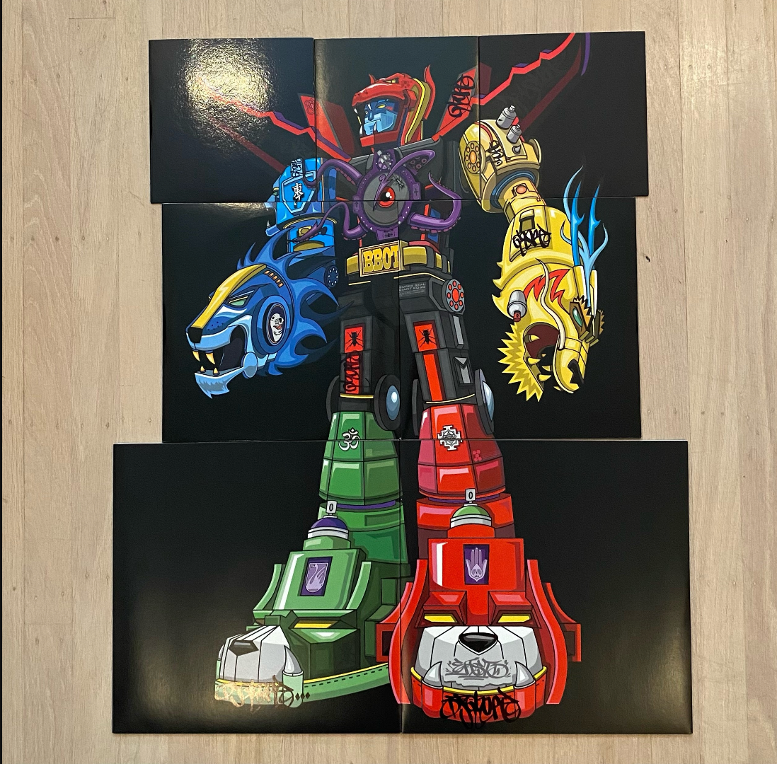 QBERT SUPERSEAL GIANT ROBO V 5枚セット QBERT SUPERSEAL GIANT ROBO QBERT SUPERSEAL GIANT ROBO V 5枚セット QBERT SUPERSEAL GIANT ROBO