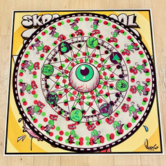 EXTRATERRESTRIA Skratchy Seal Slippers! 12" Slip Mats Pair loop