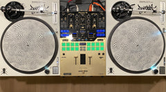 🔥 SUPERSEAL SLIP MATS!!!🔥MARS-1 INFINITE (WHITE)💥 12" Pair Skratchy Seal Slippers 2.0