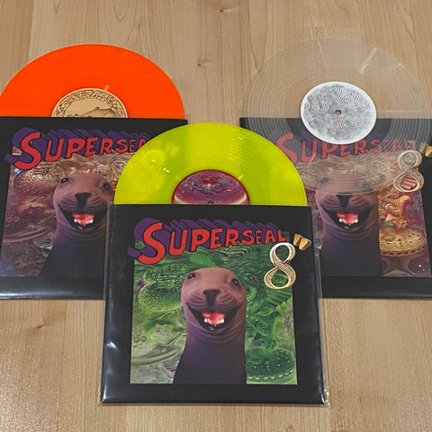 Superseal 8.2 💿(W Traktor)! Super Seal Vs Super Eel! 12” Vinyl!!
