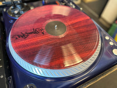 SOLD OUT HERE! BUT YOU CAN STILL BUY IT ON MILEHIGHDJSUPPLY.COM! ThudRumble X Mile High DJ - Wood Series: CHERRY 12" Traktor Control Vinyl (One Pair)