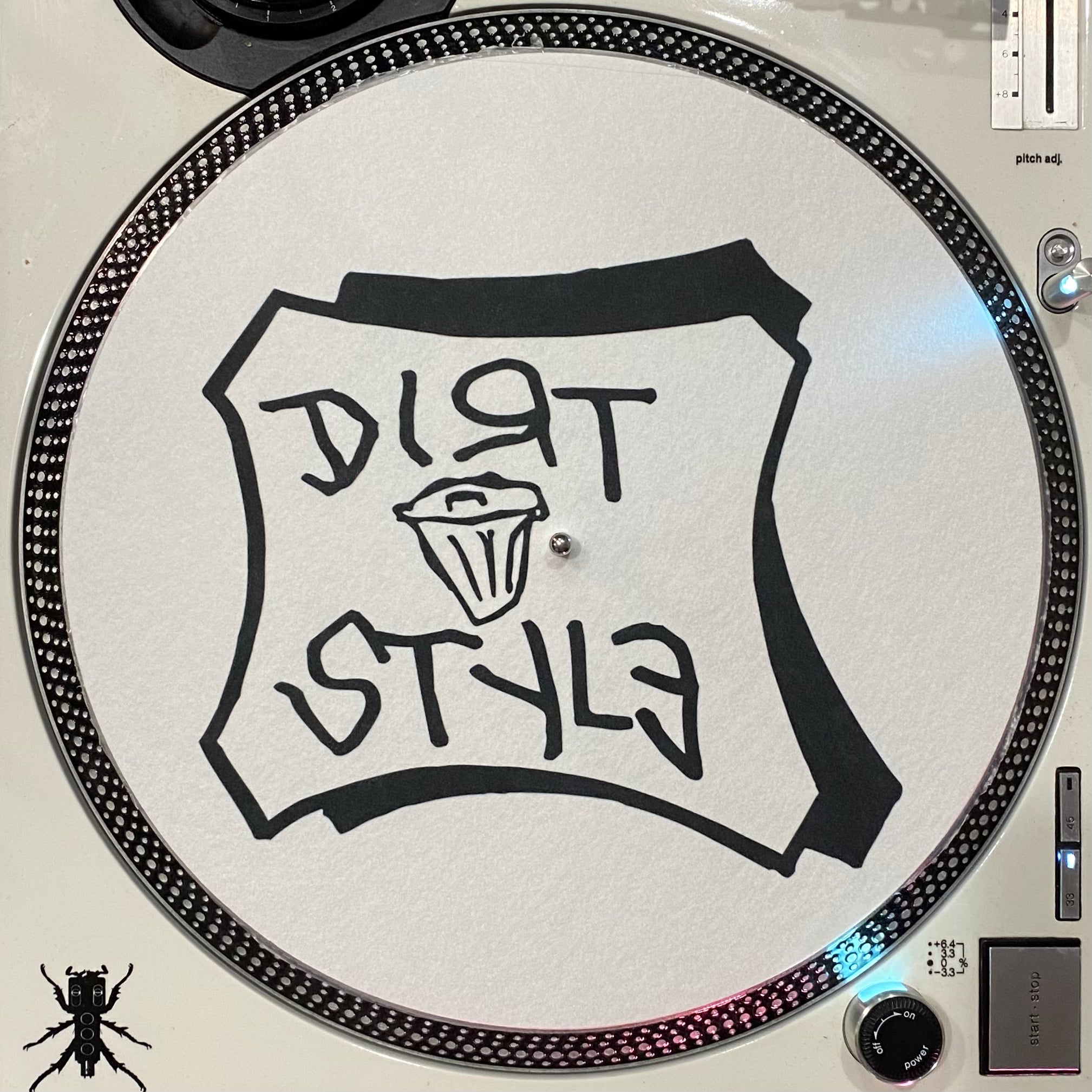 Dirt Style Skratchy Seal Slippers! 12" Slip Mats Pair
