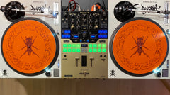 🔥 SUPERSEAL SLIP MATS!!!🔥 Beedle Ltd Orange 💥 12" Pair Skratchy Seal Slippers 2.0