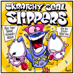 🔥 SUPERSEAL SLIP MATS!!!🔥Skratchy Kraftwerk💥 12" Pair Skratchy Seal Slippers 2.0