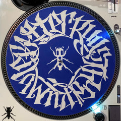 🔥 SUPERSEAL SLIP MATS!!!🔥White on Blue Butter Rugs Guess 💥12" Pair Skratchy Seal Slippers 2.0