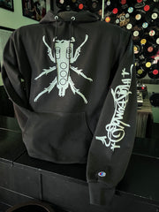 🏆 Champion Hoodie! 🔥 White Thudrumble/Beedle Logo 🏆