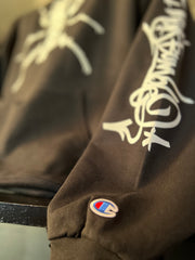 🏆 Champion Hoodie! 🔥 White Thudrumble/Beedle Logo 🏆