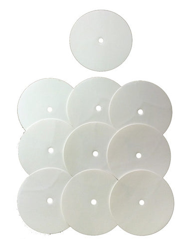 10 DIY White Vinyl Labels - Thud Rumble